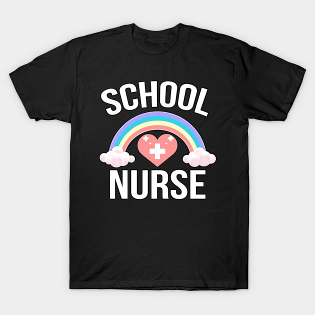 School Nursing Back To School Proud School Nurse T-Shirt by FamiLane